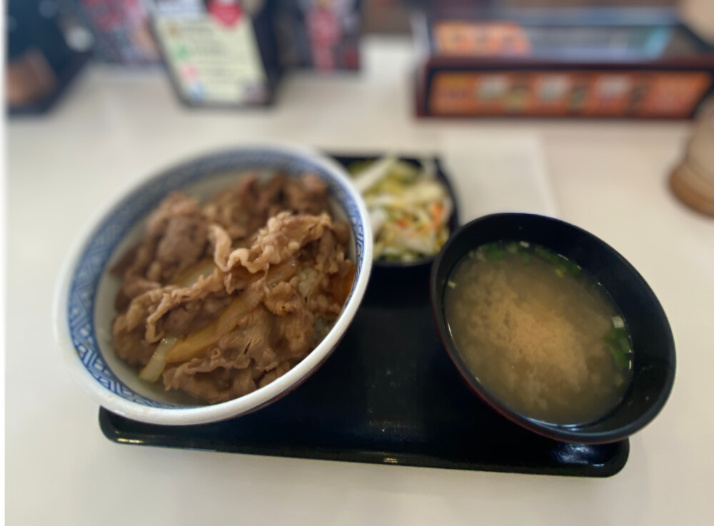 吉野家の決算も比較。今後の展望と牛丼業界の変化