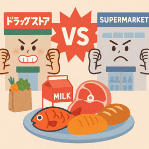 ドラッグストア食品戦争:なぜスーパーは勝てないのか Copilot 20251004 102140 300x300