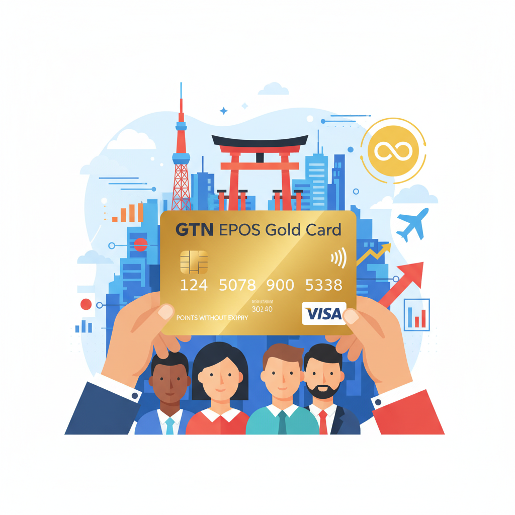 丸井、外国人向けゴールドカード Gemini Generated Image Bkx8xxbkx8xxbkx8